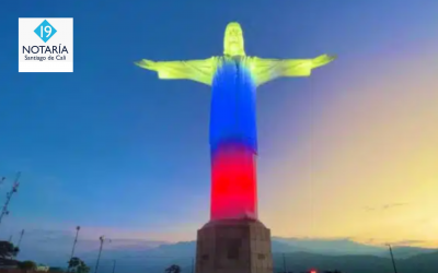 Cali vibra con un Espectáculo de mapping en Cristo Rey en su cumpleaños 489